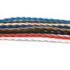 Twisted Electrical Cable, Decorative Textile Lamp Cord, Ivory, 10 m, 18 AWG view 1