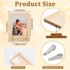 PRESSINART Wooden Car Sun Visor Photo Clip view 2
