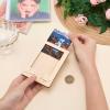 PRESSINART Wooden Car Sun Visor Photo Clip view 3