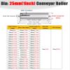 Conveyor Rollers for Warehouse and DIY Projects, Non-Powered Replacement Roller Track for Industrial Use view 3