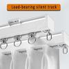 Heavy-Duty Ceiling Curtain Track Set for Room Dividers view 3