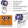 Heavy-Duty Ceiling Curtain Track Set for Room Dividers view 4
