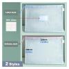 UZAMIRLEX Zipper Folder, A4 Mesh Storage Pouches, Waterproof, 5-Pack (63483) view 4