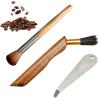 Portafilter Basket Remover with Barista Brush Set view 1
