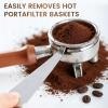 Portafilter Basket Remover with Barista Brush Set view 4