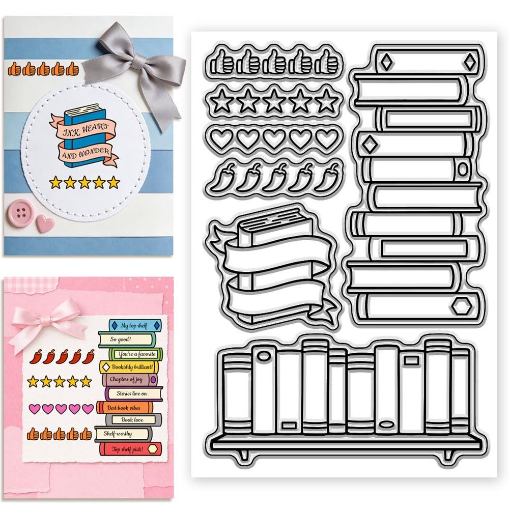 CONCHLERY Book Review Clear Stamps