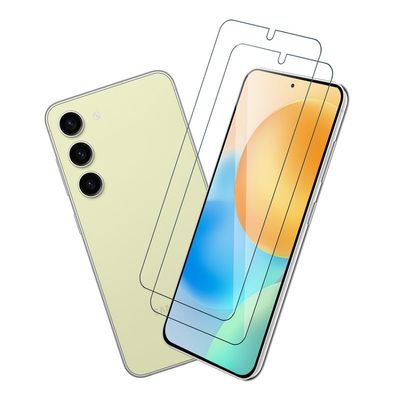 2-Pack Tempered Glass Screen Protectors for Samsung Galaxy S23