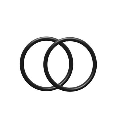 Nitrile Rubber O-Rings, 1.7 mm Cross-Section, 9.6 mm ID, 13 mm OD, 100 Pieces, Black