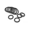 Nitrile Rubber O-Rings, 1.7 mm Cross-Section, 9.6 mm ID, 13 mm OD, 100 Pieces, Black view 2