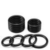 Nitrile Rubber O-Rings, 1.7 mm Cross-Section, 9.6 mm ID, 13 mm OD, 100 Pieces, Black view 4