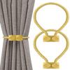 CULEB 2-Pack Magnetic Curtain Holdbacks view 1