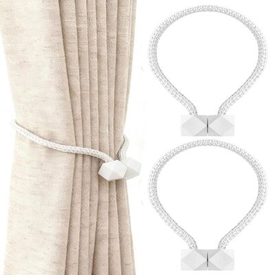 CULEB 2-Pack Magnetic Curtain Holdbacks