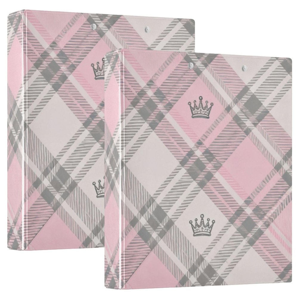 1 12.7 cm (12.7-Inch) 3-Ring Notebook with Pocket Cover, 1/2-Pack, Hardcover
