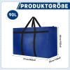 Dntorx 2-Pack 90L Extra-Large Oxford Storage Bags, Blue view 2