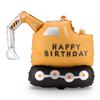 XXL Excavator Happy Birthday Balloon view 1