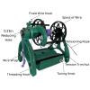 GTATBTG Electric Spinning Wheel with 3 Small Bobbins, Purple view 2