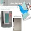 Custom Concealed Square Aluminum Roof Hatch with Handle and Lock, Fire Hydrant Access Door for Hospitals and Gyms (460 x 1020 mm) view 4