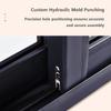 Replacement Basement Window, 90 x 25 cm, White Aluminum Alloy Frame with Tempered Glass view 4