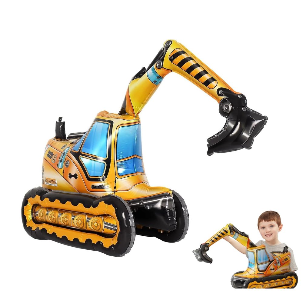 Excavator Foil Balloon