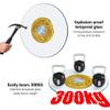 Lazy Susan Turntable, 80 cm, Clear, 360° Rotating, Tempered Glass view 4
