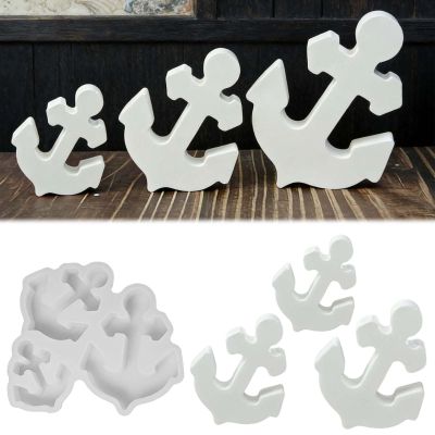 3-Piece Anchor Silicone Molds Set