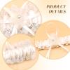 Wedding Garter Set for Bride, 2PCS Lace Elastic Garter with Pearls view 3