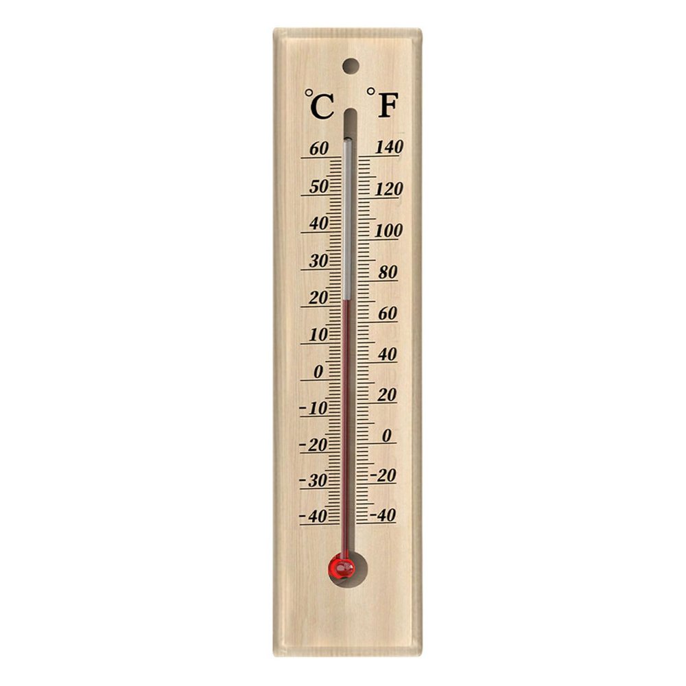 Wooden Thermometer for Home and Office