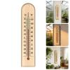 Wooden Thermometer for Home and Office view 2
