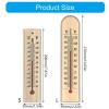 Wooden Thermometer for Home and Office view 4