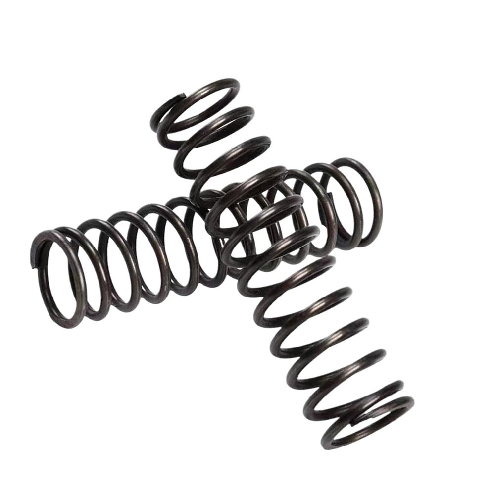 Black 65Mn Compression Springs, 1.6 mm Wire, 25 mm OD, 60 mm Long, 5-Pack
