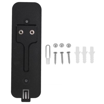 Rengue Backplate for Blink Video Doorbell, Plastic Replacement Part with Mounting Accessories, Lightweight Design for Easy Installation and Precise Fit (BLACK)
