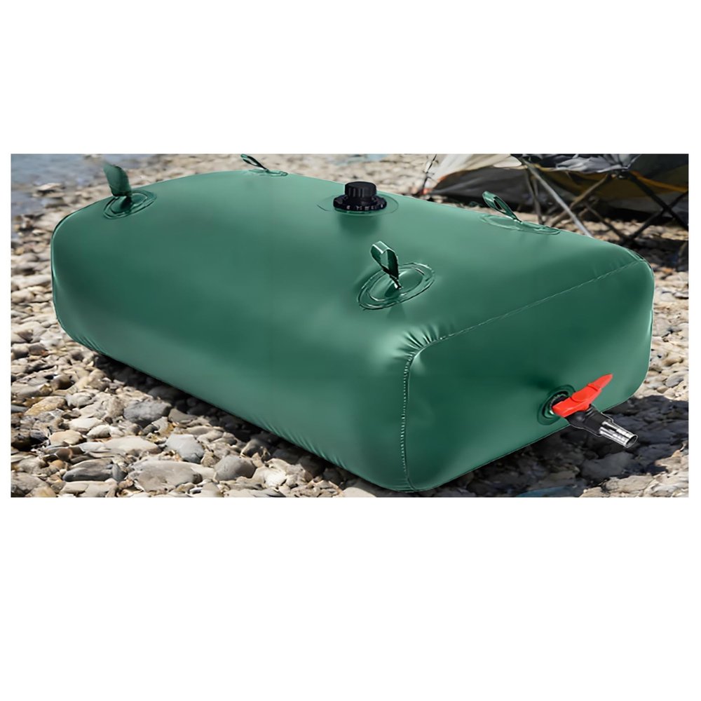 Portable Water Bladder Tank, Extra-Large Collapsible Water Storage Tank with Faucet, 60 x 30 x 30 cm