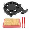 Recoil Starter Kit for Honda GCV170/GCV200 HRN216 HRX217K6 Series Engines with Pull Plate, Fuel Filter 16952-Z8B-000 and Air Filter 17211-Z8B-901 view 1