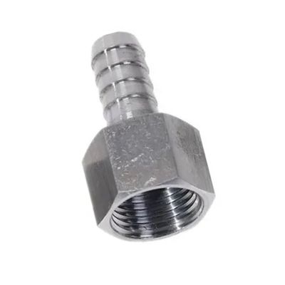 RAMBEX 2-Pack 1/2-Inch Female-Thread Barb Fittings, 8 mm Barb, SS304 Stainless Steel