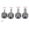 RAMBEX 2-Pack 1/2-Inch Female-Thread Barb Fittings, 8 mm Barb, SS304 Stainless Steel view 3