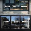Custom Text Window Sticker view 4
