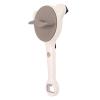 Adjustable 4-in-1 Can and Lid Opener with Non-Slip Stainless Steel Gear, Khaki view 2