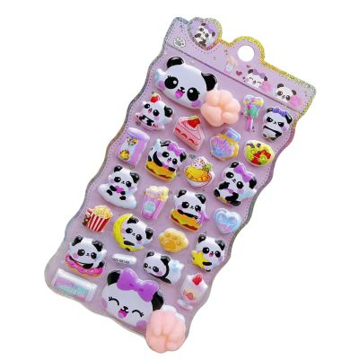 3D Cat Paw Stickers for Kids
