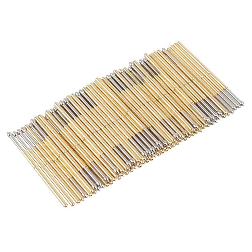YWBL-WH P100-E2 Spring Test Probes, 100-Pack, 33.3 mm, 3 A