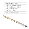 YWBL-WH P100-E2 Spring Test Probes, 100-Pack, 33.3 mm, 3 A view 2