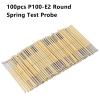 YWBL-WH P100-E2 Spring Test Probes, 100-Pack, 33.3 mm, 3 A view 4