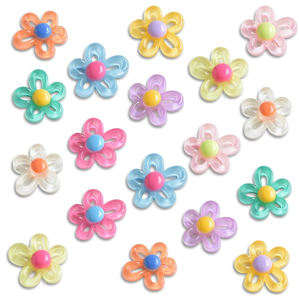 18pcs Floral Refrigerator Magnets