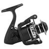 Portable Metal Spinning Fishing Reel, Durable Smooth Line Casting for Sea, Rock and Float Fishing, PA66, Zinc Alloy Gear Plate (LS5000 Silver Black) view 2