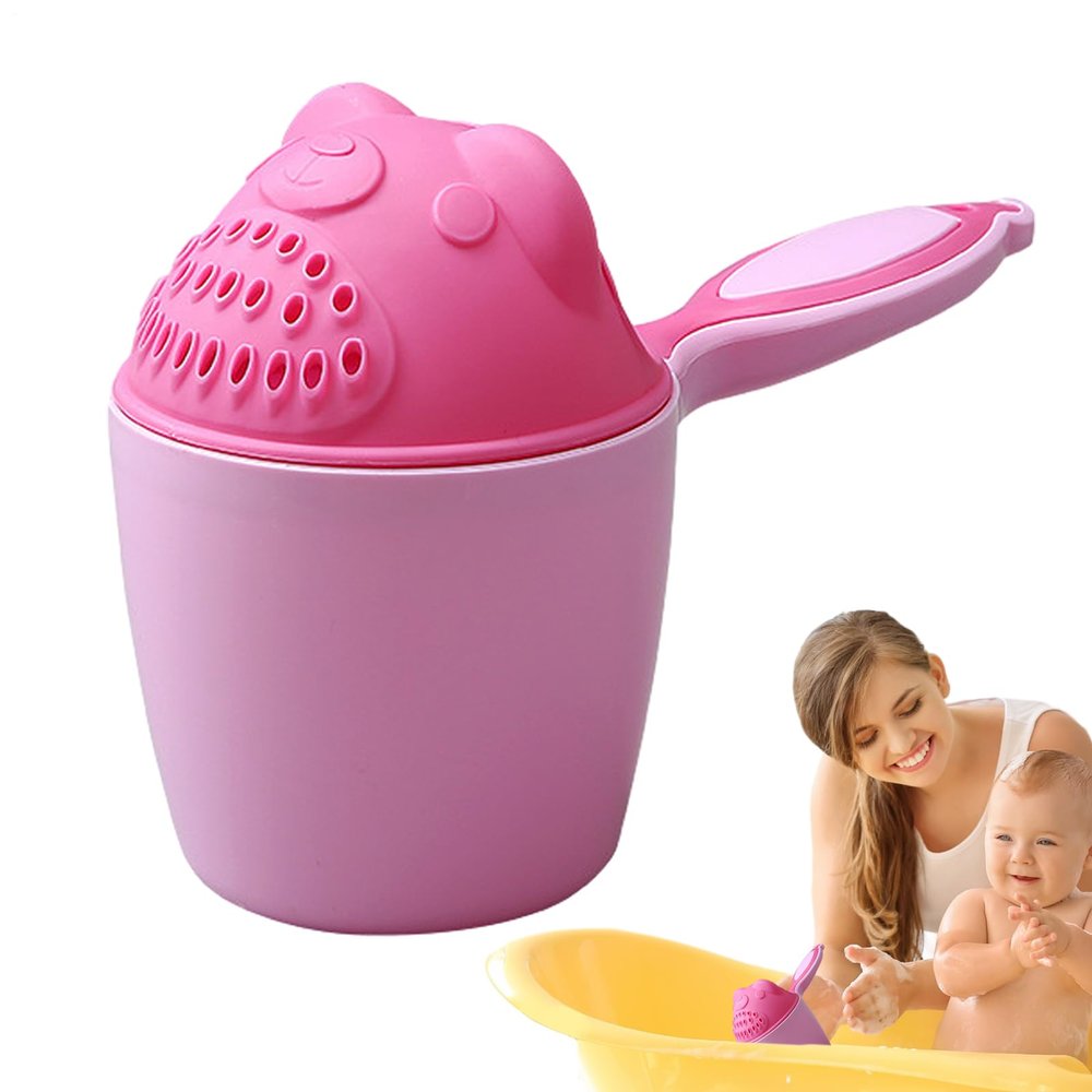 Kids Bath Cup with Cute Animal Design