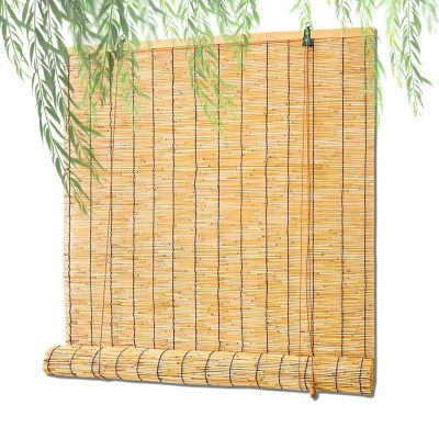 Natural Bamboo Roman Shade