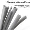 Gray Silicone Heat-Shrink Tubing, 1.5 mm × 10 m, 1 Piece view 3