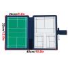 Badminton Coaches' Board Folder with Whiteboard Markers view 2