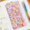 3D Stickers for Kids - Mini Cat Paw Cartoon Stickers view 3
