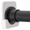 Shower Curtain Rod Wall Bracket for Extra Stability (White) view 2