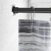 Shower Curtain Rod Wall Bracket for Extra Stability (White) view 3